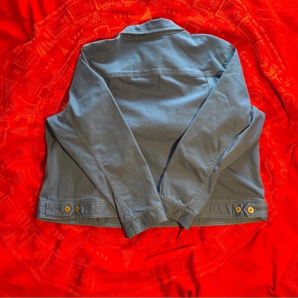 Talbots Blue Denim Jacket - Picture 3 of 4